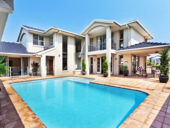 Luxury villa with oceanview
