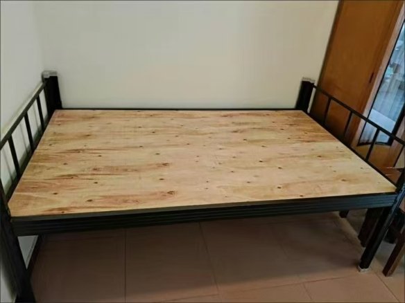 Metal Bed Frame With Plyboard
