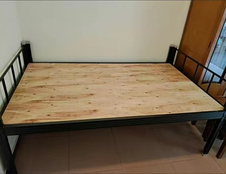 Metal Bed Frame With Plyboard